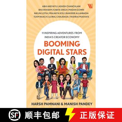 【3-4周达】Booming Digital Stars: 11 Inspiring Adventures from India's Creator Economy [9789360459475]