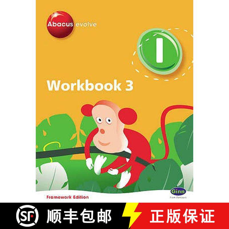 【3-4周达】Abacus Evolve Y1/P2 Workbook 3 Pack of 8 Framework Edition [9780602575007]
