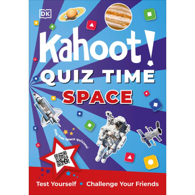 【4周达】Kahoot! Quiz Time Space: Test Yourself Challenge Your Friends [9780744076622] 书籍/杂志/报纸 儿童读物原版书 原图主图