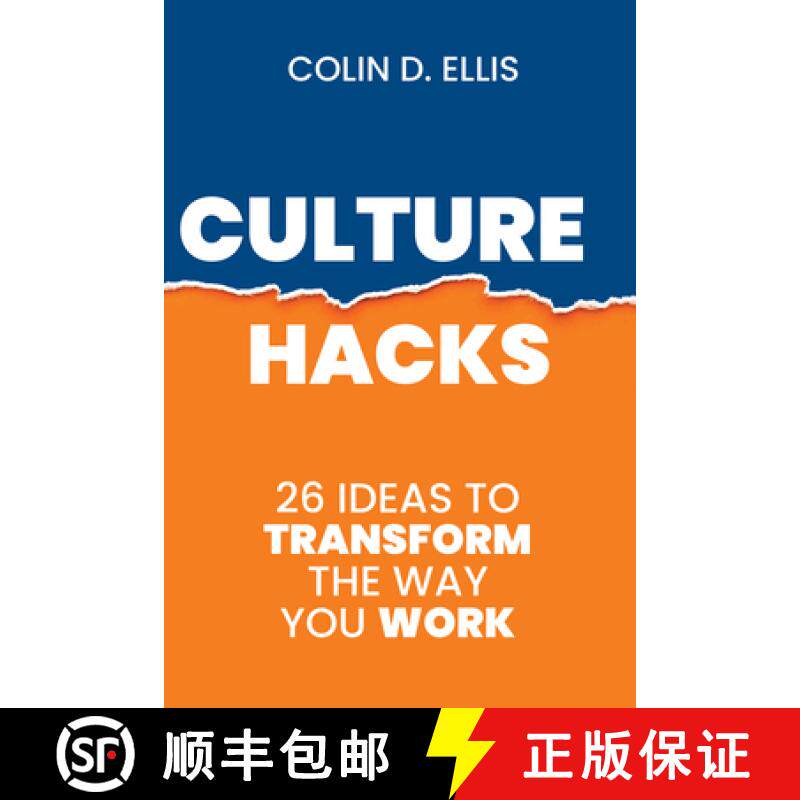 【3-4周达】Culture Hacks: 26 Ideas to Transform the Way You Work [9780648796343]