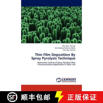 预订 Thin Film Deposition by Spray Pyrolysis Technique [9783844308273]