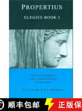 预订 Propertius: Elegies I [9781853996511]