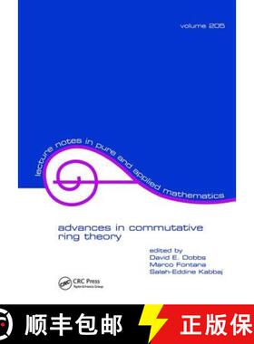 【3-4周达】Advances in Commutative Ring Theory [9781138402171]