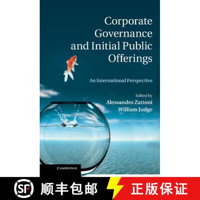 【3-4周达】精装 Corporate Governance and Initial Public Offerings: An International Perspective [9781107016866]