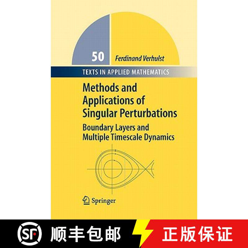 【3-4周达】Methods and Applications of Singular Perturbations : Boundary Layers and Multiple Timescal... [9781441919922]