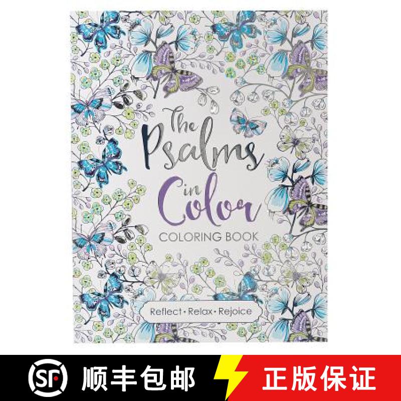 预订 Coloring Book the Psalms in Color [9781432115968]