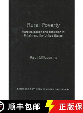 【3-4周达】Rural Poverty: Marginalisation and Exclusion in Britain and the United States [9780415205948]