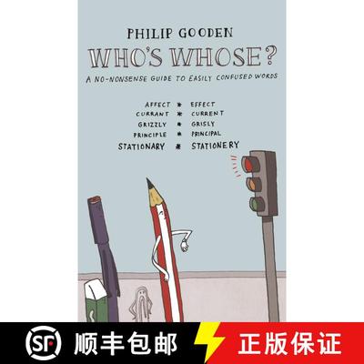 【3-4周达】Who's Whose?: A no-nonsense guide to easily confused words [9780713682342]