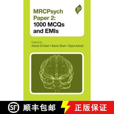 【3-4周达】MRCPsych Paper 2: 600 MCQs [9781907816406]