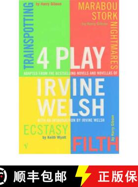 【3-4周达】4 Play : Trainspotting, Ecstasy, Filth and Marabou Stork Nightmares [9780099426431]