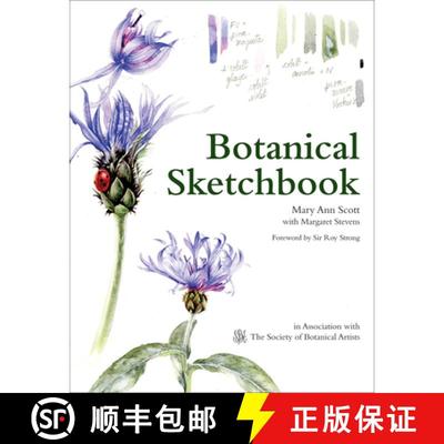 【3-4周达】Botanical Sketchbook: Drawing, Painting and Illustration for Botanical Artists [9781849941518]