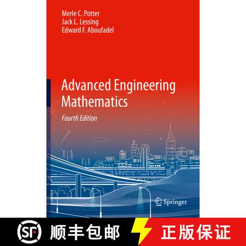 【3-4周达】精装 Advanced Engineering Mathematics (Fourth Edition 2019) [9783030170677]