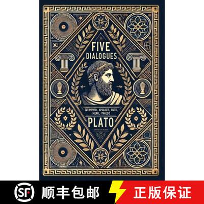 【3-4周达】Five Dialogues (Collector's Edition) (Laminated Hardback with Jacket): Euthyphro, Apology,... [9781998621187]