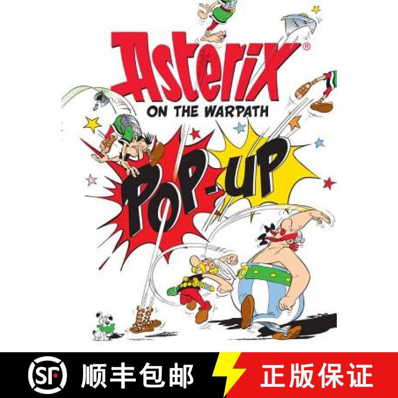【3-4周达】Asterix: Asterix On The Warpath Pop-Up: Pop-Up Book [9781510100428]