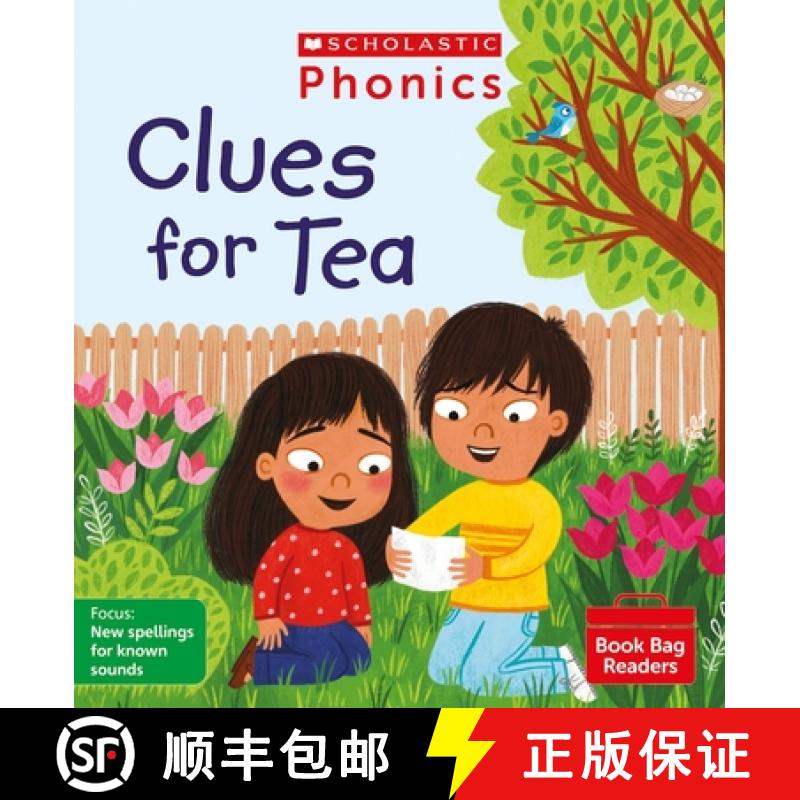【3-4周达】Clues for Tea (Phase 5, Set 9) Matched to Little Wandle Letters and Sounds Revised [9780702309120]