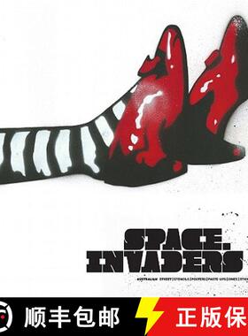 【3-4周达】Space Invaders: Australian Street | Stencils | Posters | Paste-ups | Zines | Stickers [9780642334114]