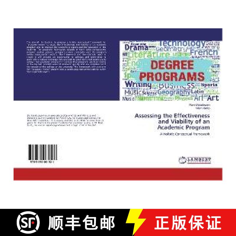 预订 Assessing the Effectiveness and Viability of an Academic Program [9783330061521]