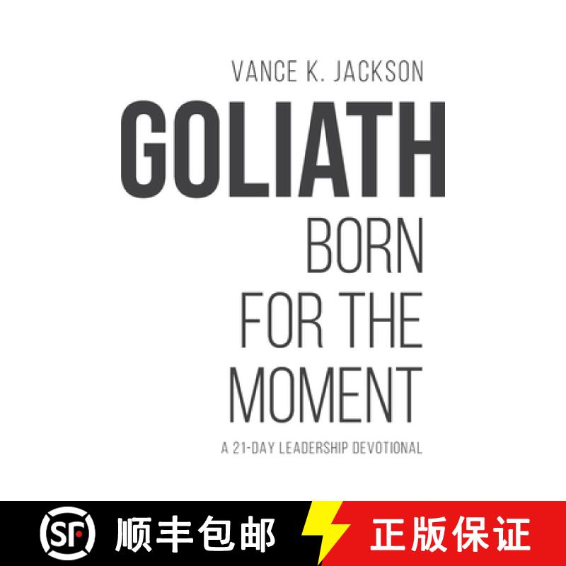 【3-4周达】Goliath: Born For The Moment: A 21-Day Leadership Devotional [9781736983232]
