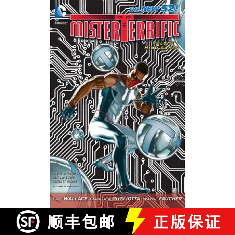 【3-4周达】Mister Terrific Vol. 1: - Mister Terrific Vol. 1 Mind Games [9781401235000]