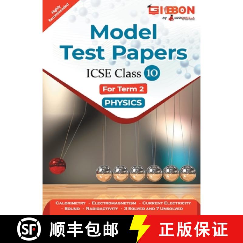 【3-4周达】Model Test Papers For ICSE Physics - Class X (Term 2) [9789355564320]