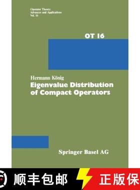 【3-4周达】Eigenvalue Distribution of Compact Operators [9783034862806]