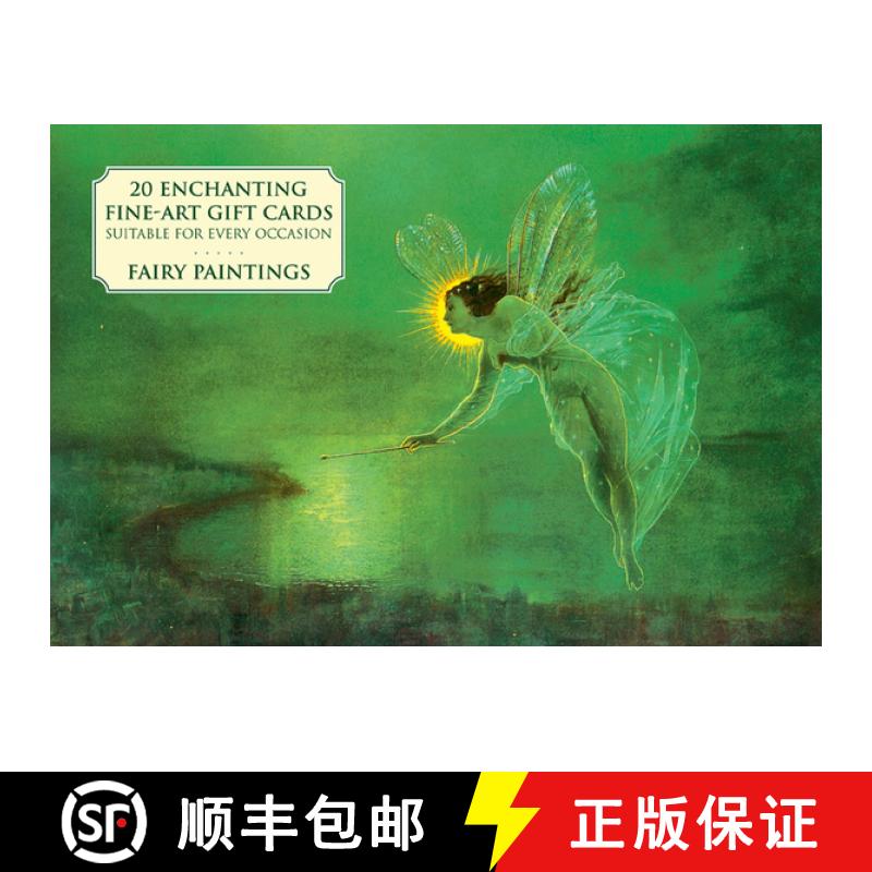 【2-3周达】Card Box of 20 Notecards and Envelopes: Fairy Paintings: A Delightful Pack of High-Quality... [9780754825814]