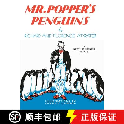 【3-4周达】Mr. Popper's Penguins (Newbery Honor Book) [9780316058421]