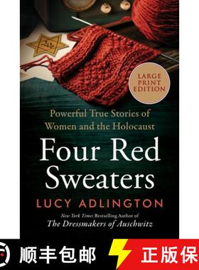 【3-4周达】Four Red Sweaters: Powerful True Stories of Women and the Holocaust [9780063433403]
