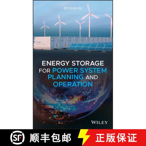 【3-4周达】精装 Energy Storage For Power System Planning And Operation [Wiley能源] [9781119189084]