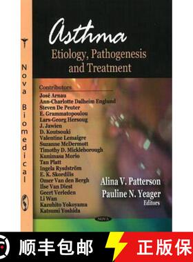 【3-4周达】精装 Asthma: Etiology, Pathogenesis & Treatment [9781604568912]