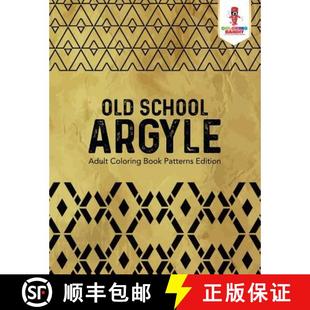 Patterns 9780228204572 Old Adult Coloring Argyle 4周达 School Edition Book