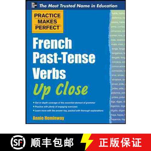 【3-4周达】Practice Makes Perfect French Past-tense Verbs Up Close [9780071753982]