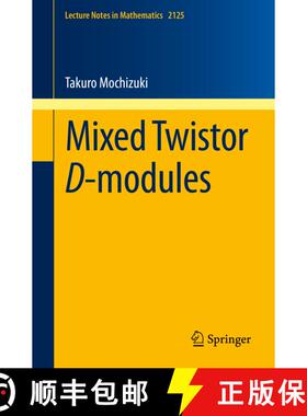 【3-4周达】Mixed Twistor D-modules (1st ed. 2015) [9783319100876]