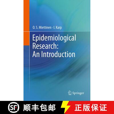 【3-4周达】精装 Epidemiological Research: An Introduction [9789400745360]