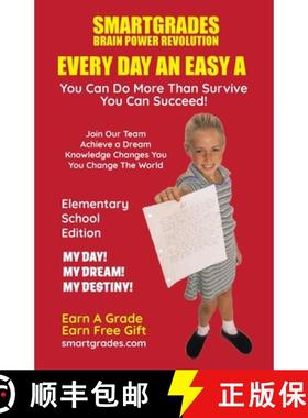 预订 EVERY DAY AN EASY A Study Skills (Elementary School Edition Paperback) SMARTGRADES BRAIN POWER R... [9781885872944]