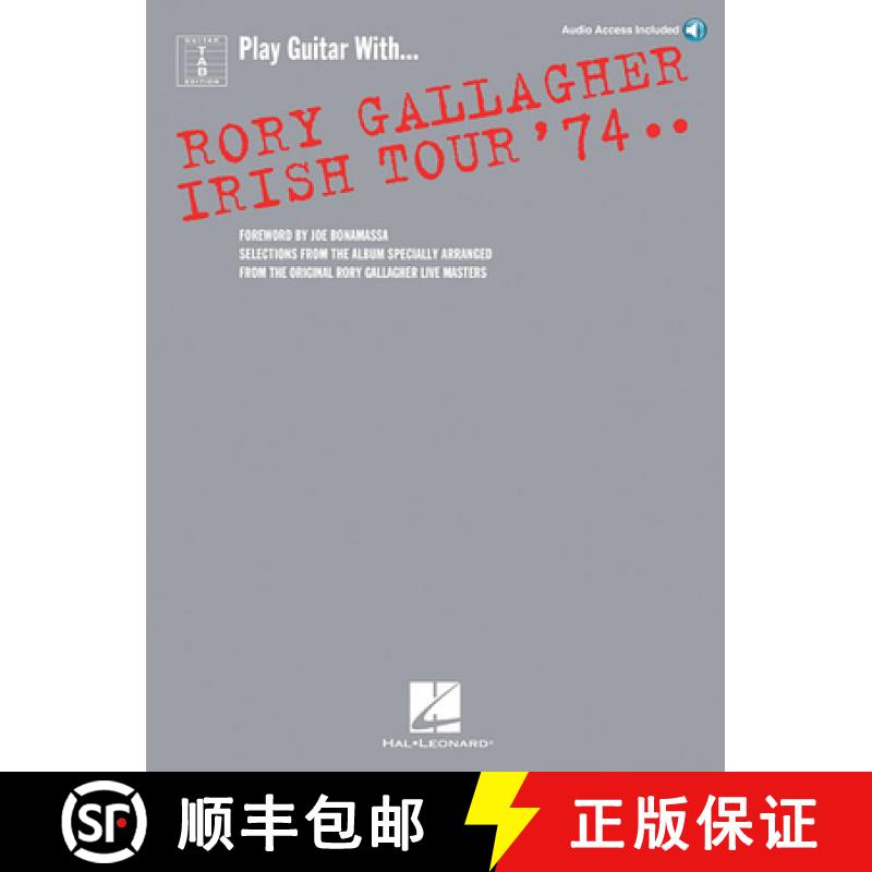 预订 Play Guitar With... Rory Gallagher - Irish Tour '74 (Book/Audio Download) [9781783056262]