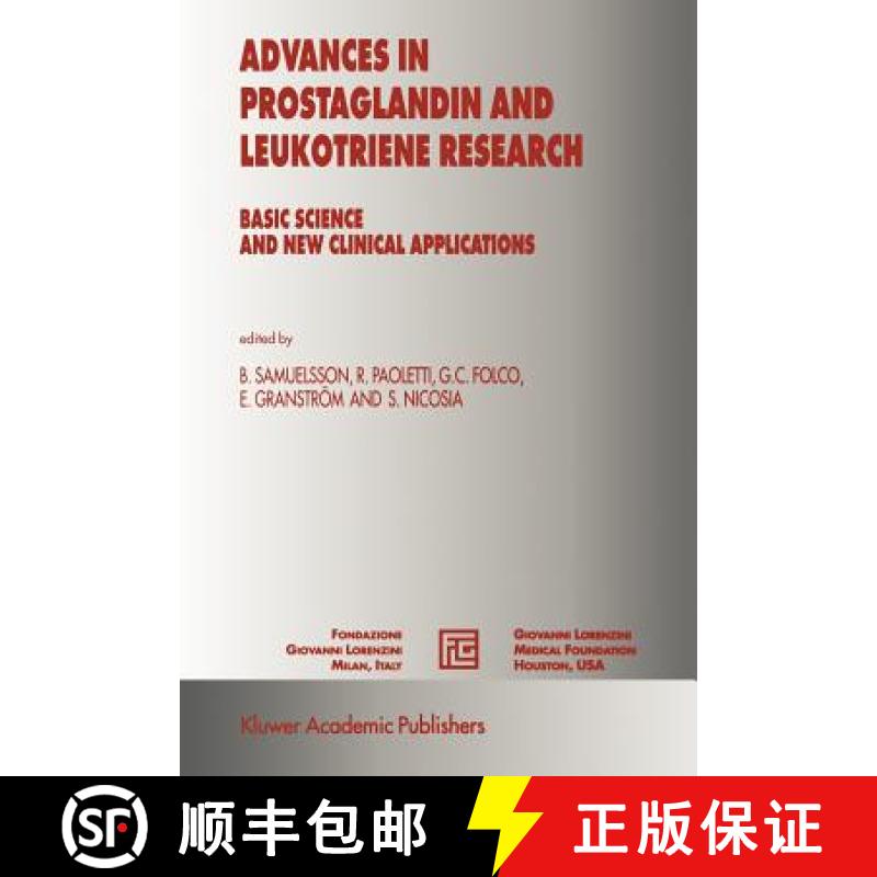 【3-4周达】Advances in Prostaglandin and Leukotriene Research : Basic Science and New Clinical Applic... [9789048158812]