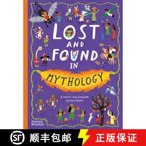【3-4周达】精装 Lost and Found in Mythology: A Search-and-Find Book [9780500653975]