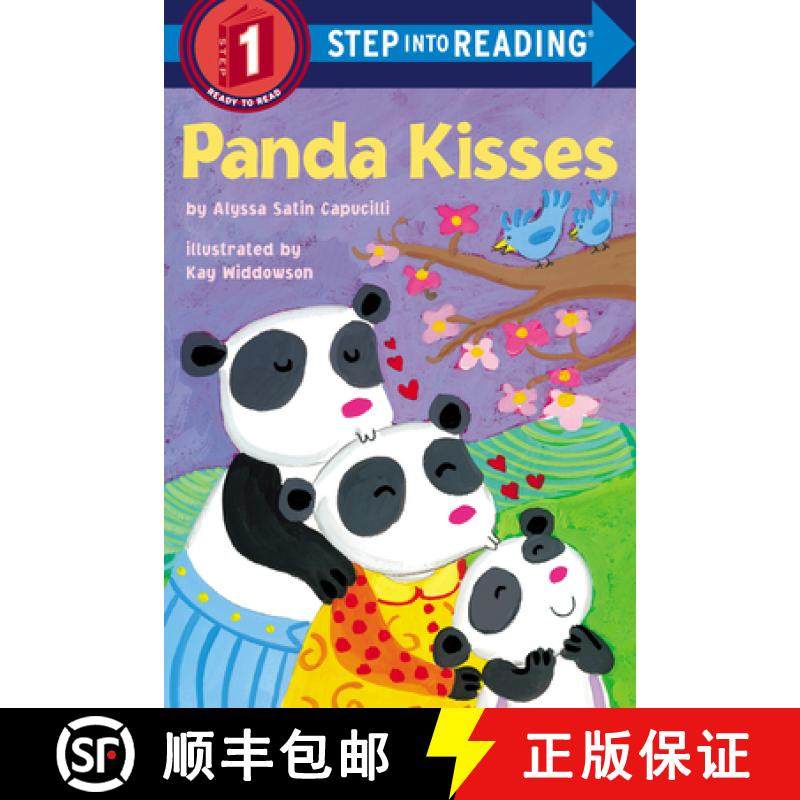 【3-4周达】Panda Kisses: Step Into Reading 1 [9780375845628]