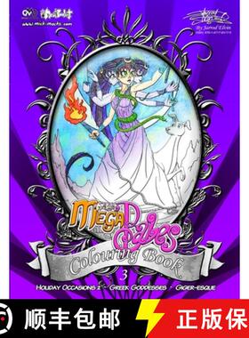 【3-4周达】MickMacks' Meatbucket MegaBabes' Colouring Book 3 [9781471763175]