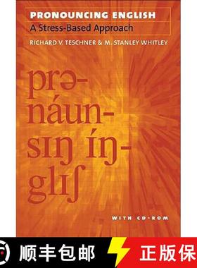 【3-4周达】Pronouncing English: A Stress-Based Approach with CD-ROM [With CDROM] [9781589010024]