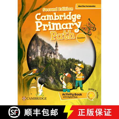 预订 Cambridge Primary Path Foundation Activity Book with Digital Pack [9781009798518]