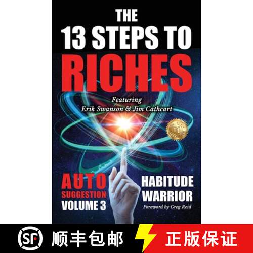 【3-4周达】The 13 Steps To Riches : Habitude Warrior Volume 3: AUTO SUGGESTION with Jim Cathcart [9781637922064]