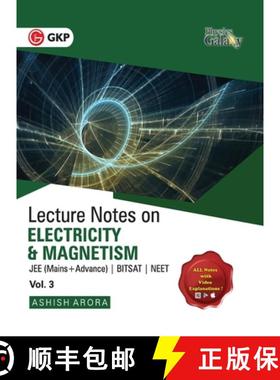 【3-4周达】Physics Galaxy Vol. III Lecture Notes on Electricity & Magnetism (JEE Mains & Advance, BIT... [9789390187447]