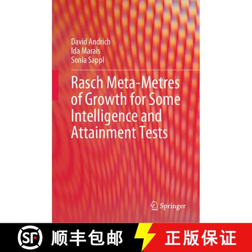 【3-4周达】精装 Rasch Meta-Metres of Growth for Some Intelligence and Attainment Tests [9789819946921]