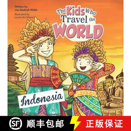 【3-4周达】The Kids Who Travel the World: Indonesia [9782956235934]