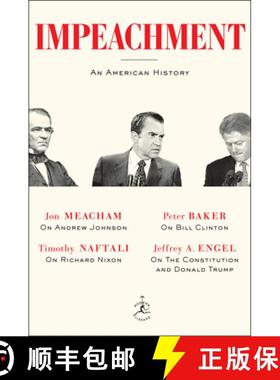 【3-4周达】Impeachment: An American History [9781984853783]