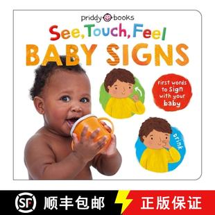 with 4周达 Feel Touch Signs sign your See words First 9781916745872 baby Baby