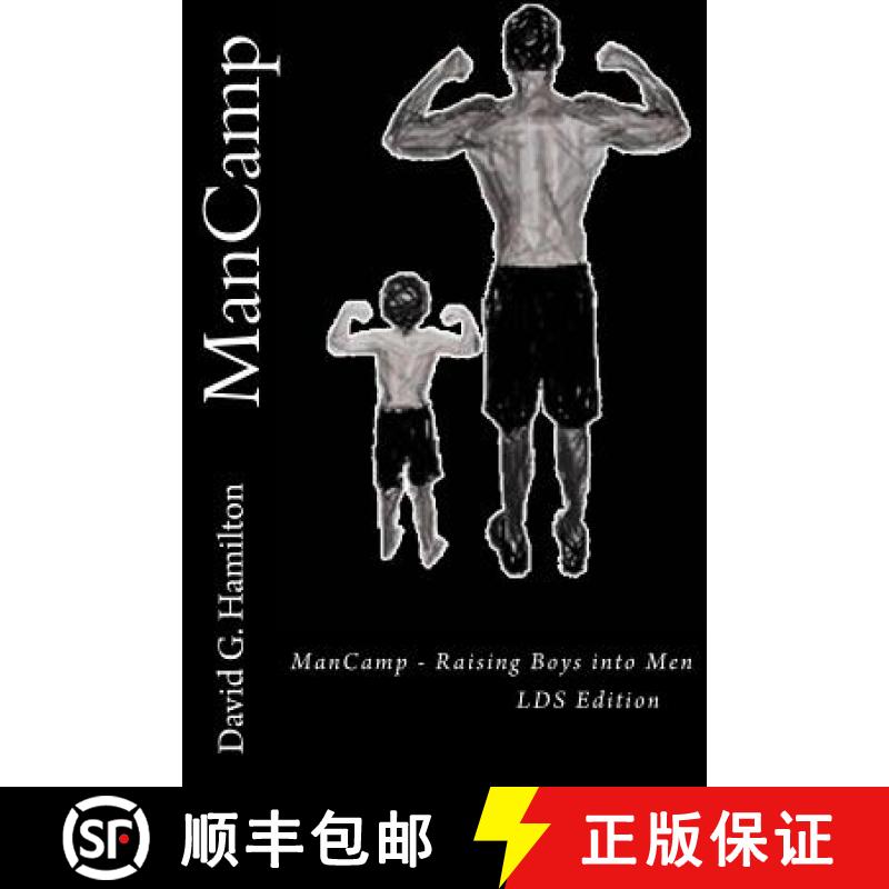 【3-4周达】ManCamp: Raising Boys into Men [9780988769403]