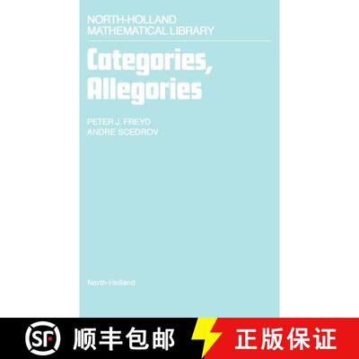 预订 精装 Categories, Allegories: Volume 39 [9780444703682]